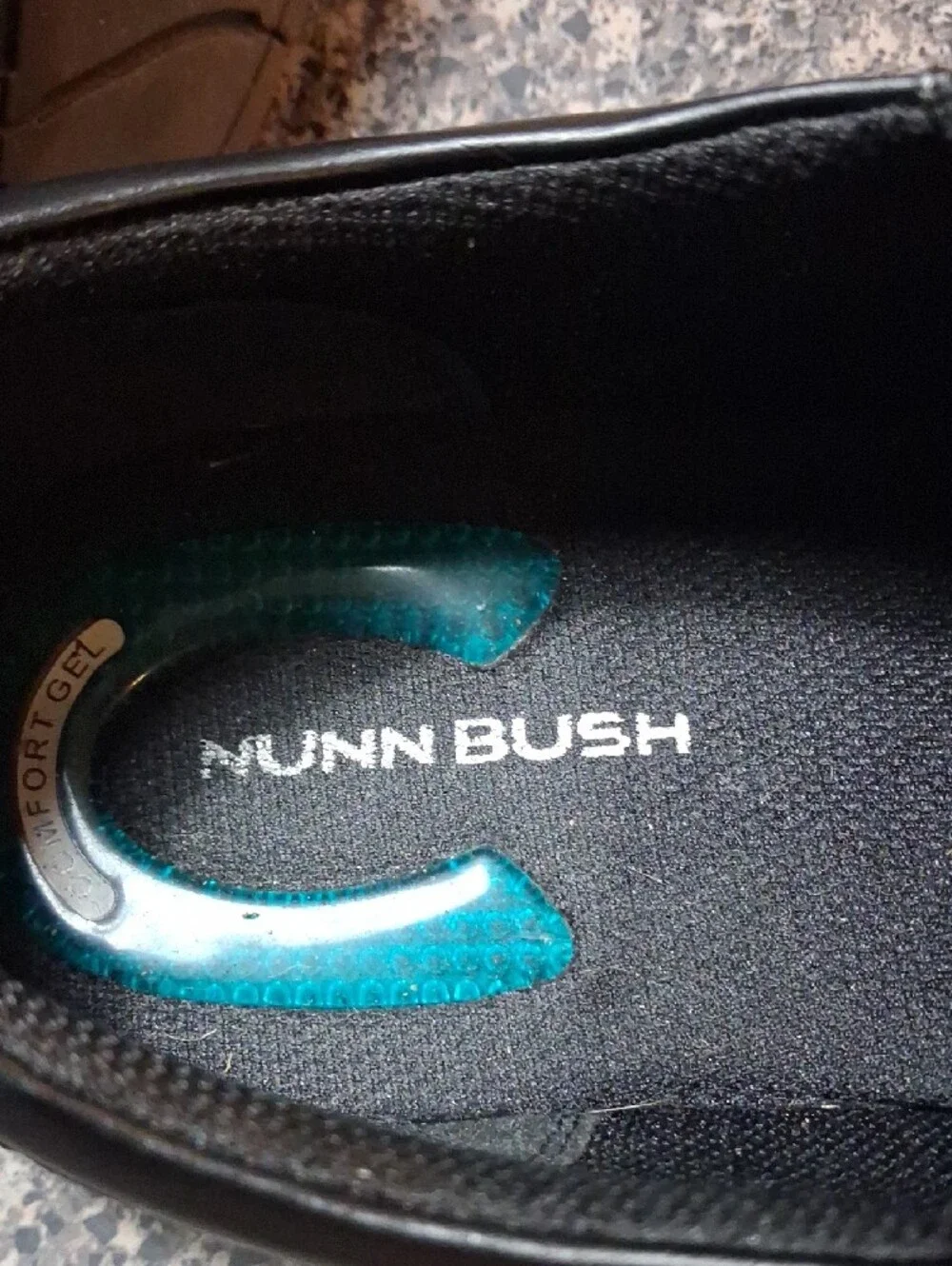 Nunn Bush Black Slip-On Leather Loafers 10 M